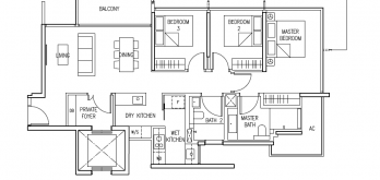 cairnhill-16-floorplan-3-br-type-c-c1